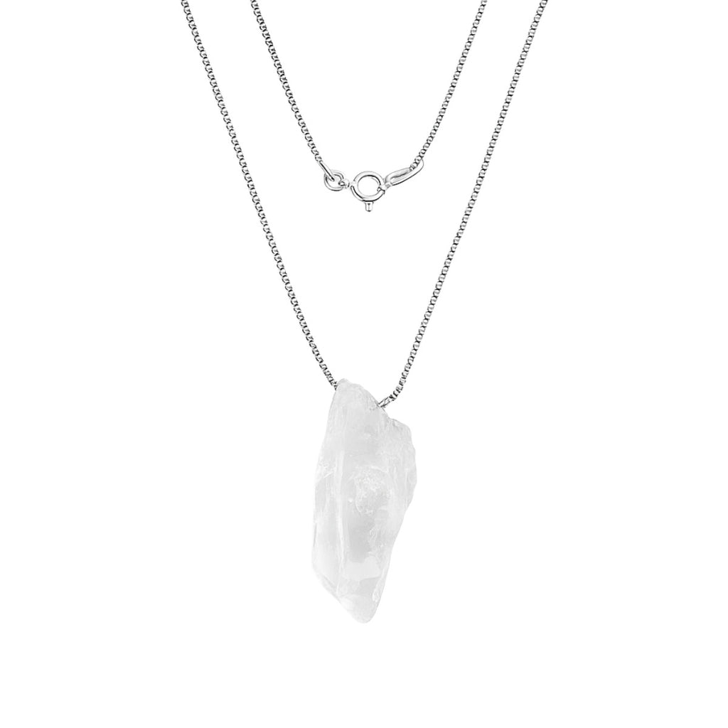 GARGANTILHA DE PRATA 925 COM QUARTZO