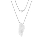 GARGANTILHA DE PRATA 925 COM QUARTZO
