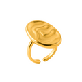ANEL ESSÊNCIA FORJADA - REVESTIDO A OURO 18K