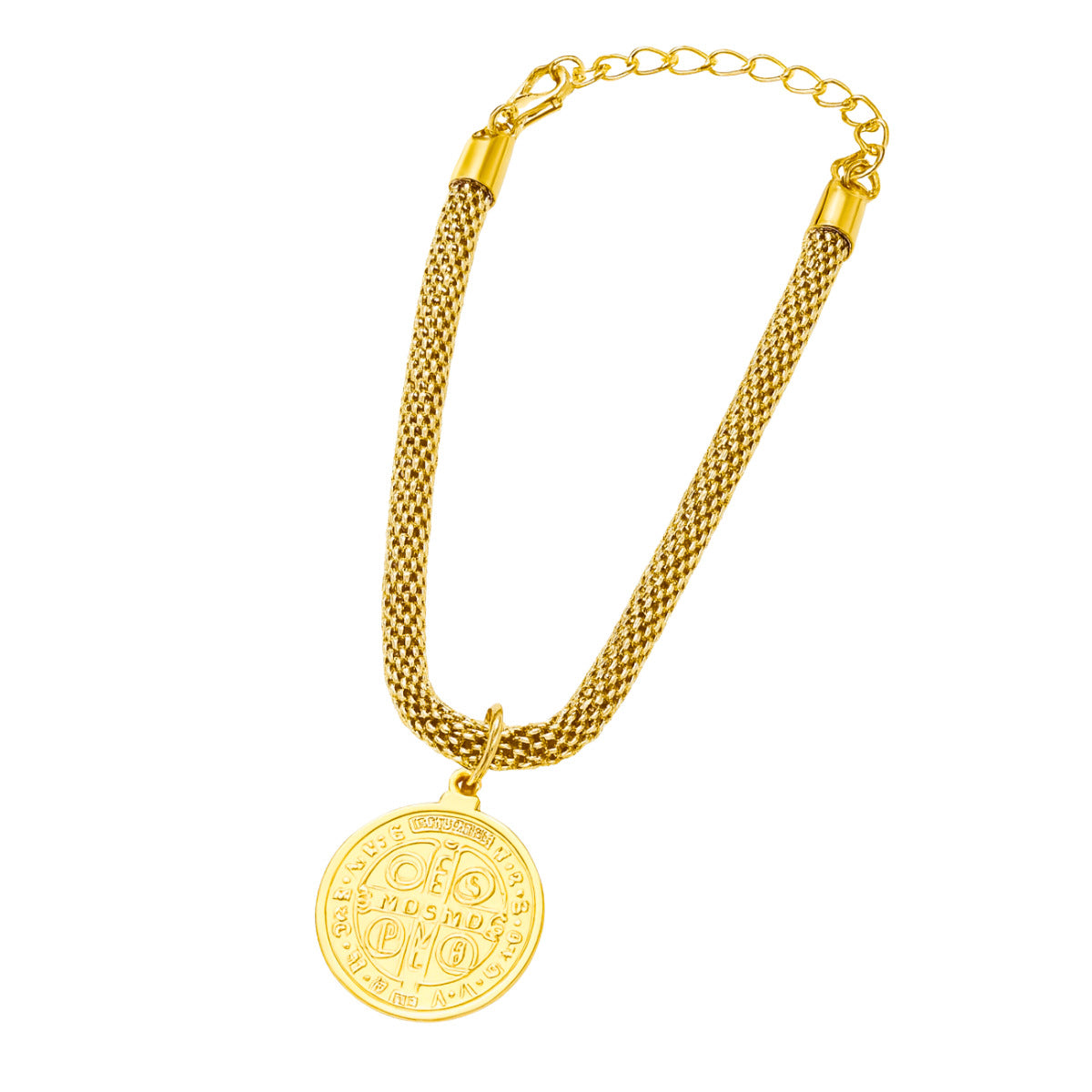 PULSEIRA SÃO BENTO - BANHADA A OURO 18K