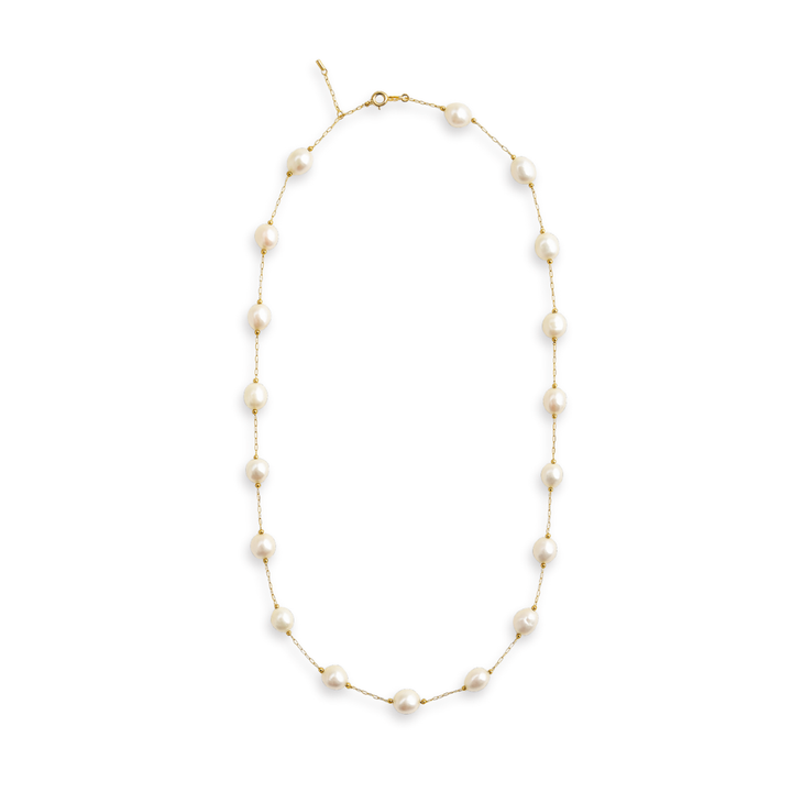 COLAR ELEGANCE COM PÉROLAS SHELL