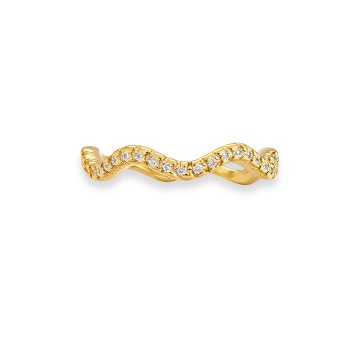ANEL AURORA REAL - REVESTIDO A OURO 18K