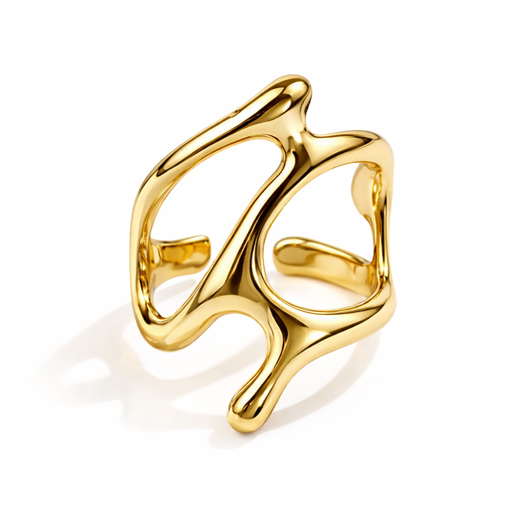 ANEL SOLO VIVO - REVESTIDO A OURO 18K