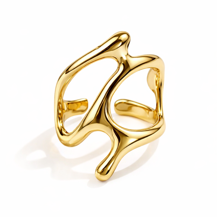 ANEL SOLO VIVO - REVESTIDO A OURO 18K