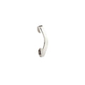 EAR CUFF VENTO LEVE LISO - REVESTIDO A RÓDIO BRANCO