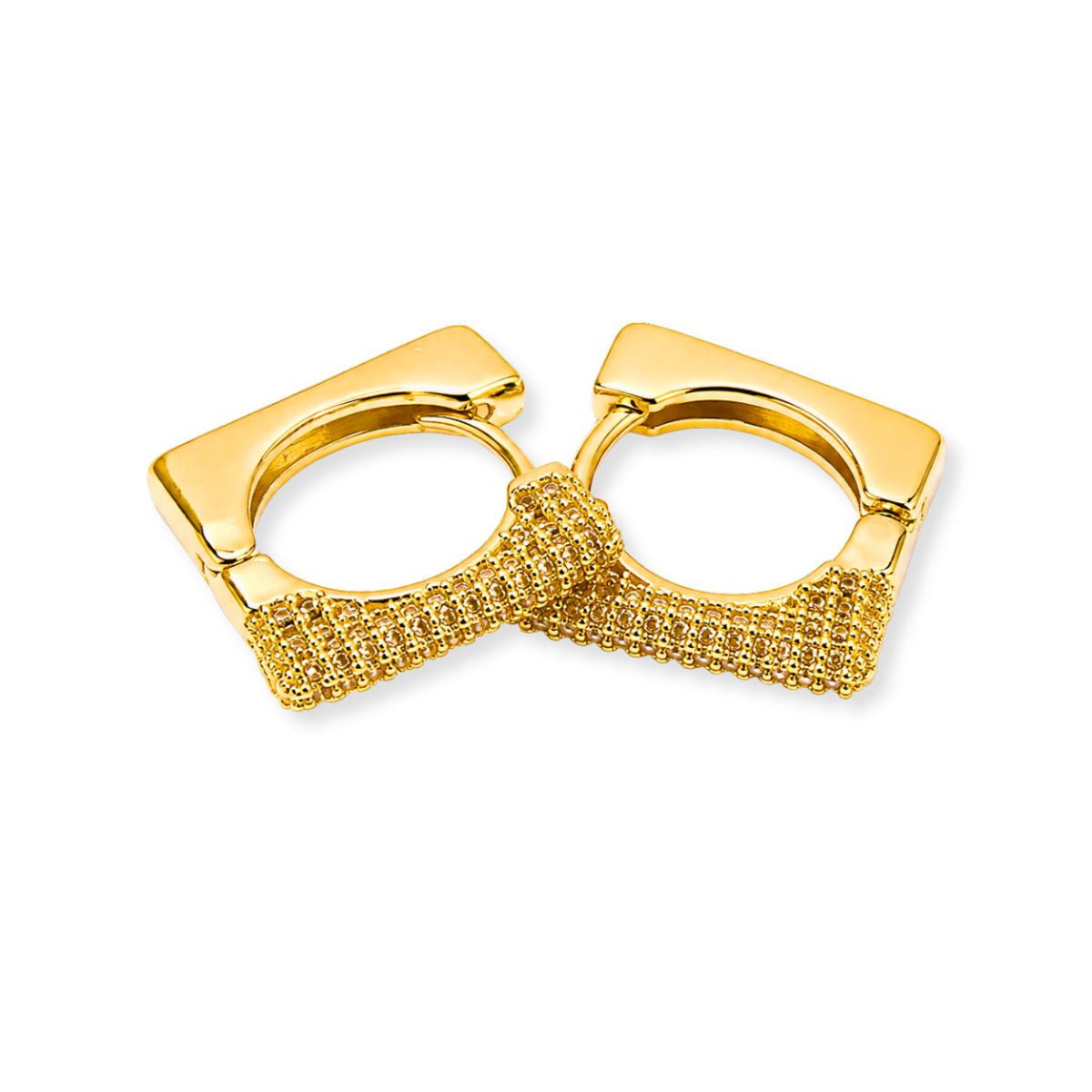 ARGOLA FRAME - BANHO OURO