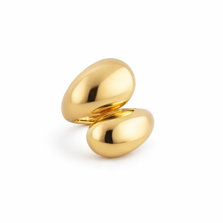 ANEL SEMENTES DA VIDA - REVESTIDO A OURO 18K