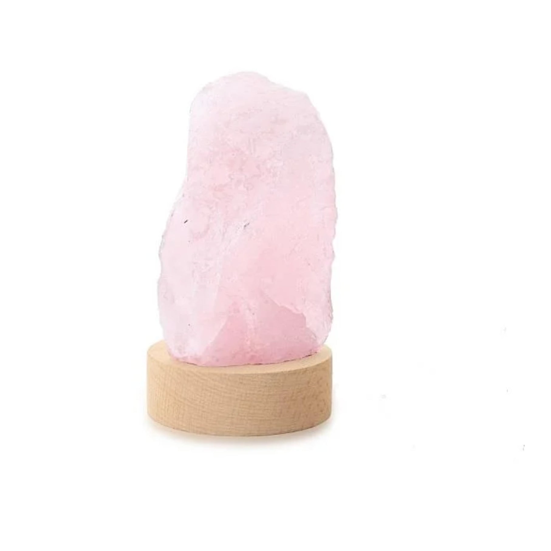 LUMINÁRIA DE QUARTZO ROSA