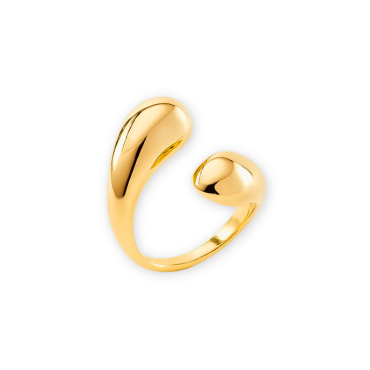 ANEL SEMENTES DA VIDA - REVESTIDO A OURO 18K