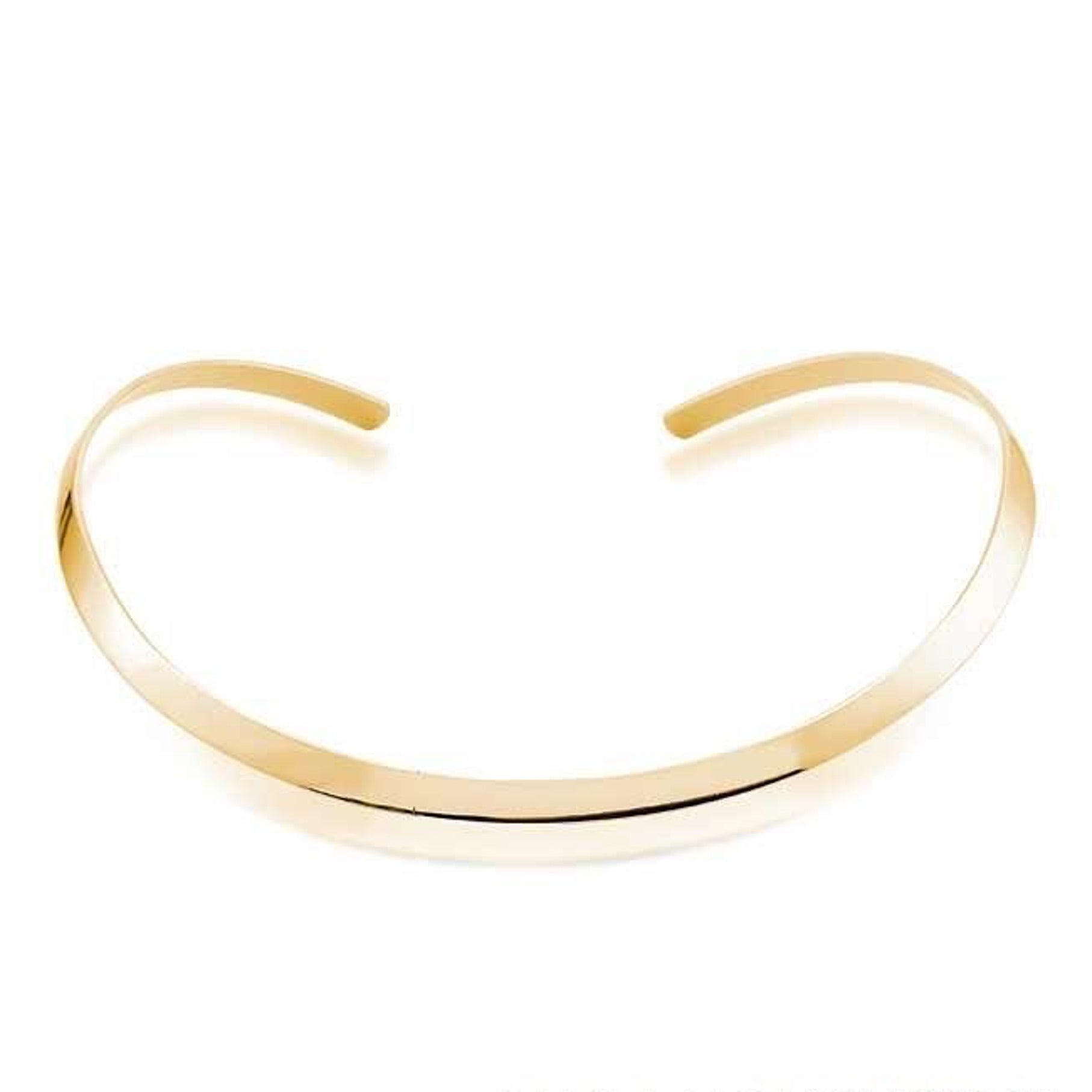 CHOKER ARO LISO - BANHO OURO