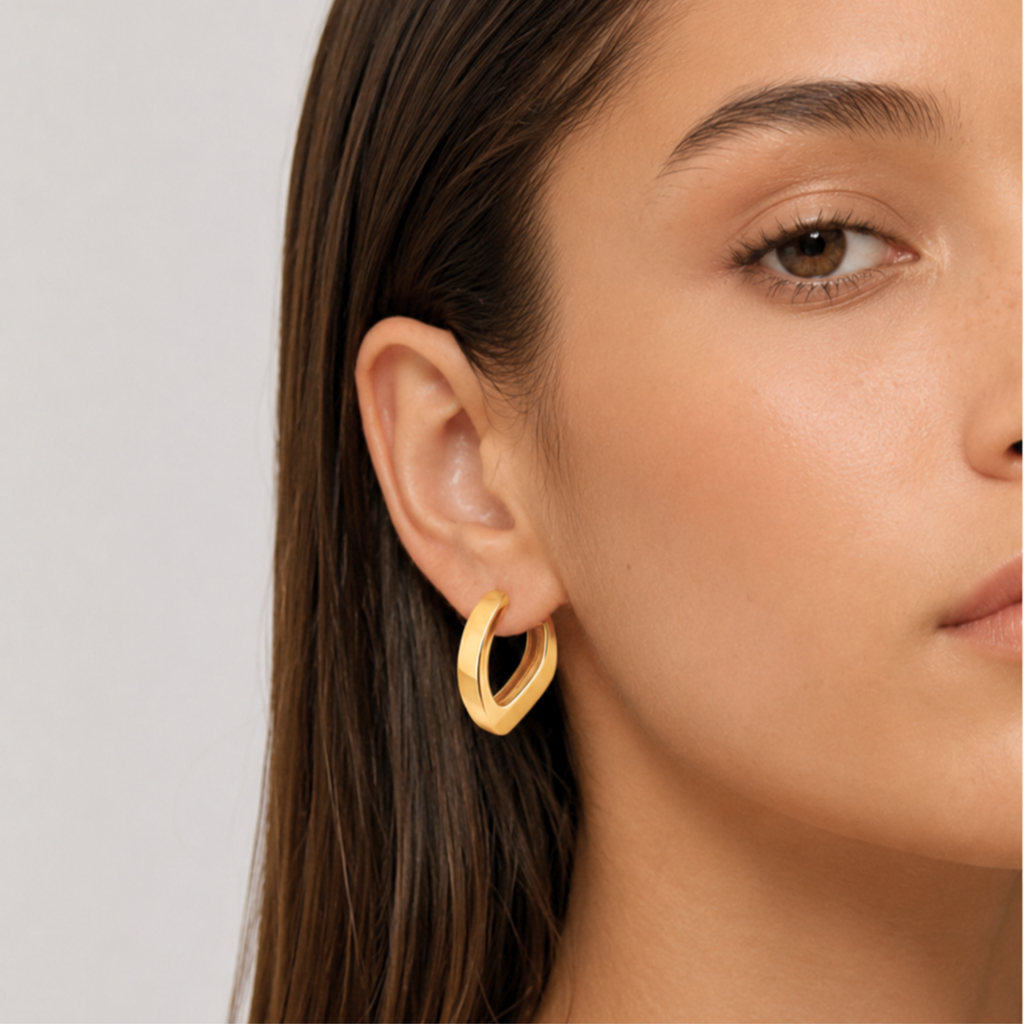 BRINCO PORTAL DE LUZ - REVESTIDO A OURO 18K