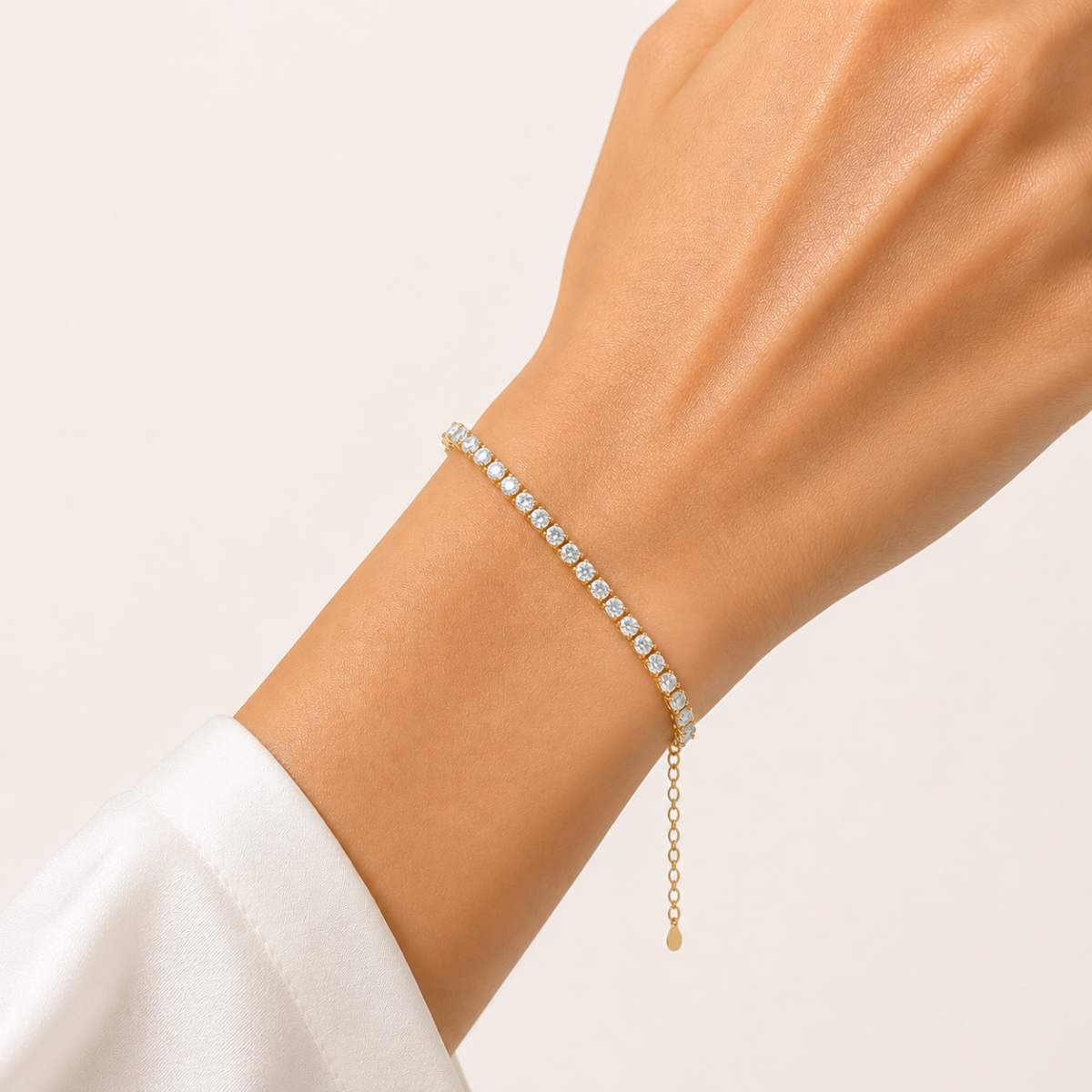 PULSEIRA RIVIERA CATHERINE - BANHO OURO