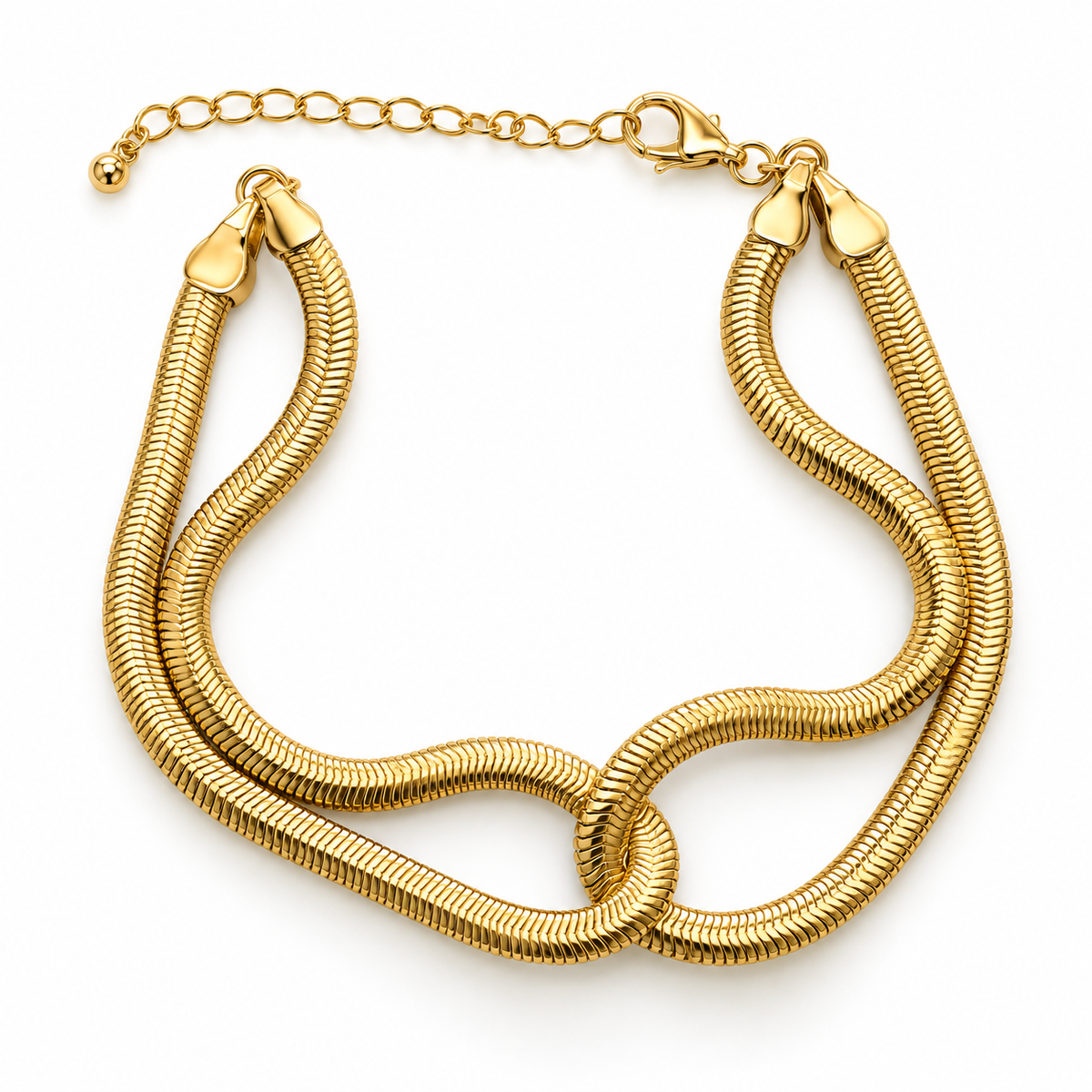PULSEIRA CONEXÃO - BANHO OURO