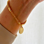 PULSEIRA SÃO BENTO - BANHADA A OURO 18K