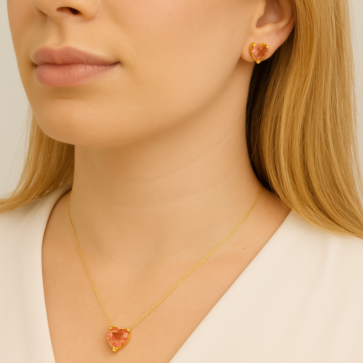 CONJUNTO DOCE ENCANTO - REVESTIDO A OURO 18K