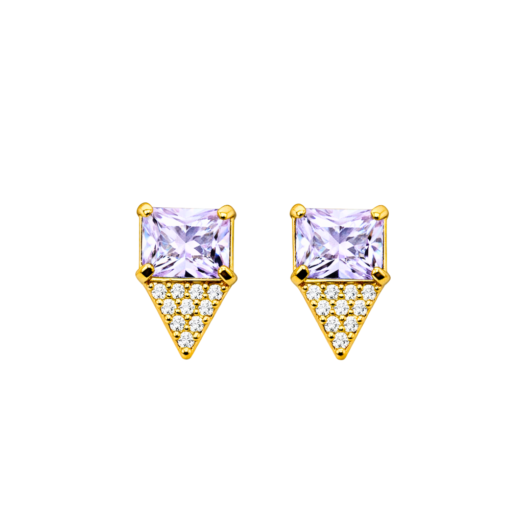 BRINCO LUZ DO OLHAR - REVESTIDO A OURO 18K