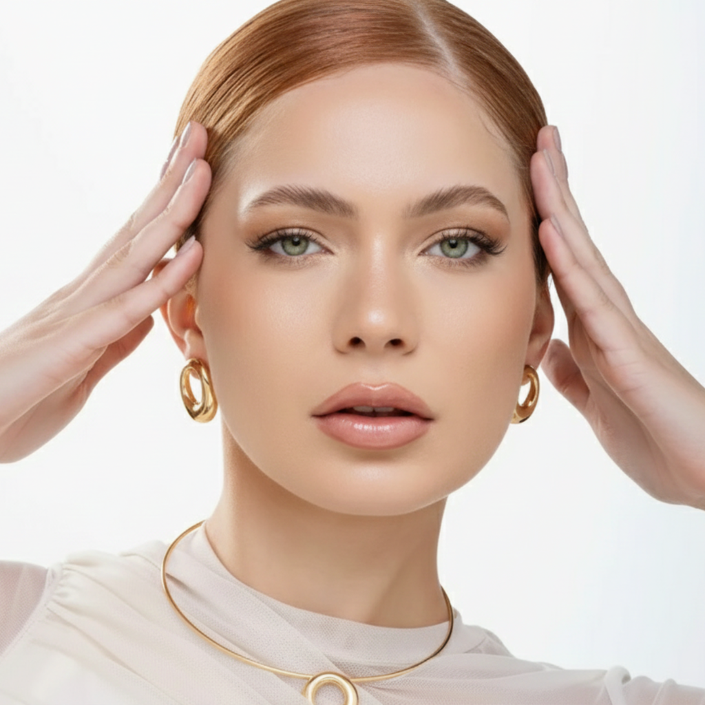 BRINCO AUREA CIRCULAR - REVESTIDO A OURO 18K