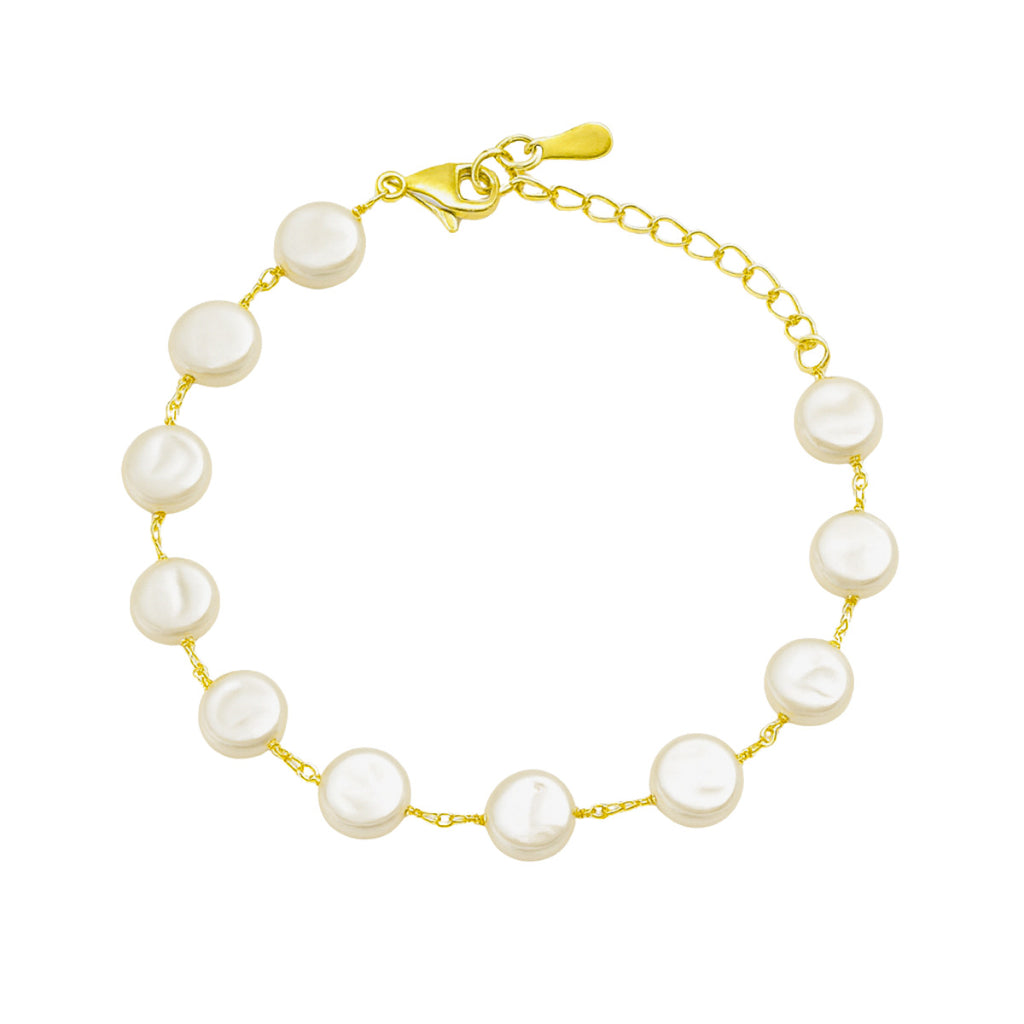 PULSEIRA ELOS DE LUZ - BANHADA A OURO 18K