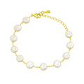 PULSEIRA ELOS DE LUZ - BANHADA A OURO 18K