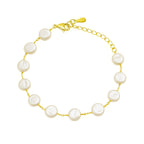 PULSEIRA ELOS DE LUZ - BANHADA A OURO 18K