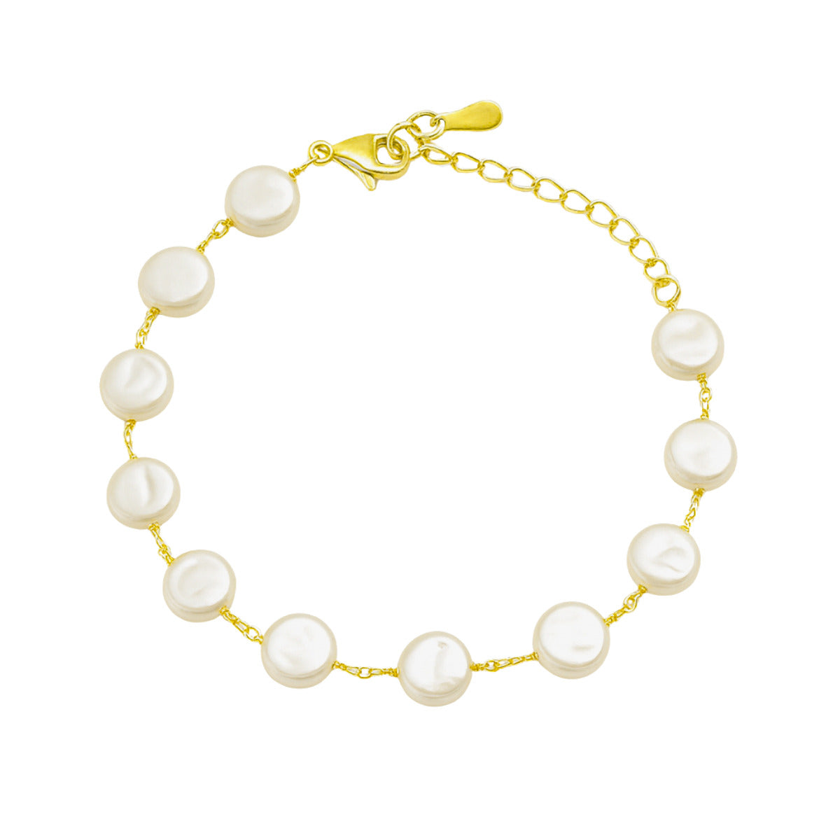PULSEIRA ELOS DE LUZ - BANHO OURO