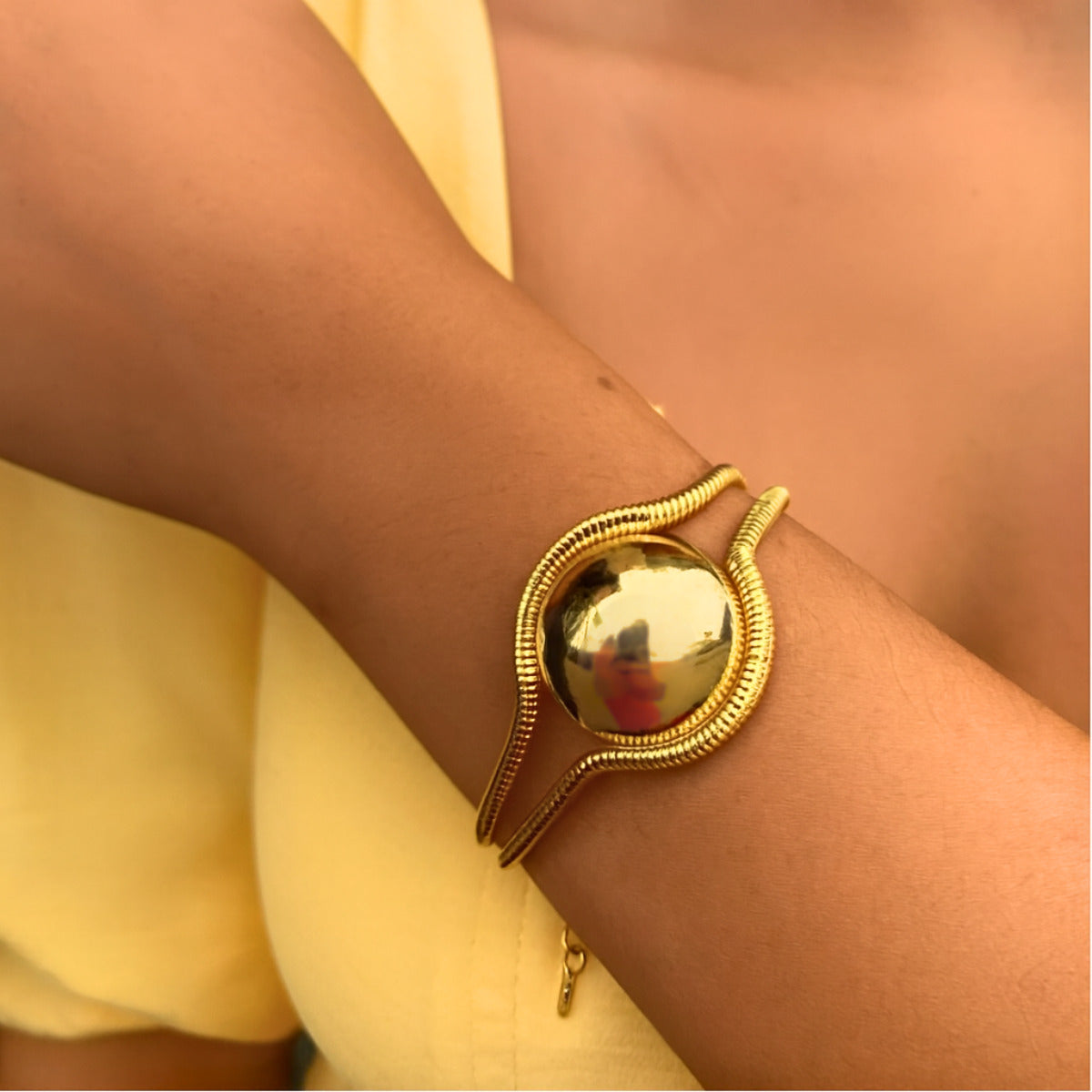 PULSEIRA AXIS - BANHO OURO