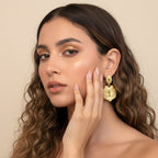BRINCO MAHARANI - BANHADO A OURO 18K
