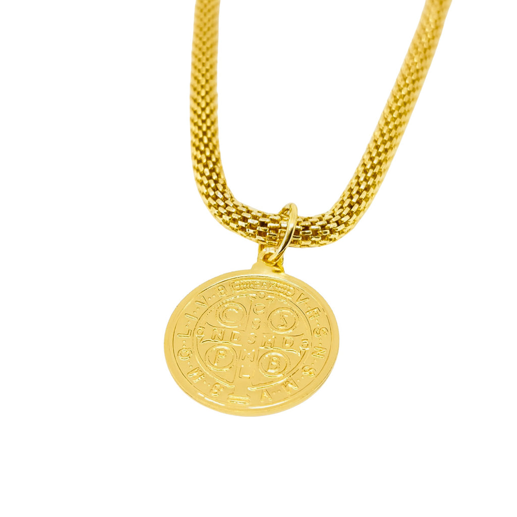 PULSEIRA SÃO BENTO - BANHADA A OURO 18K