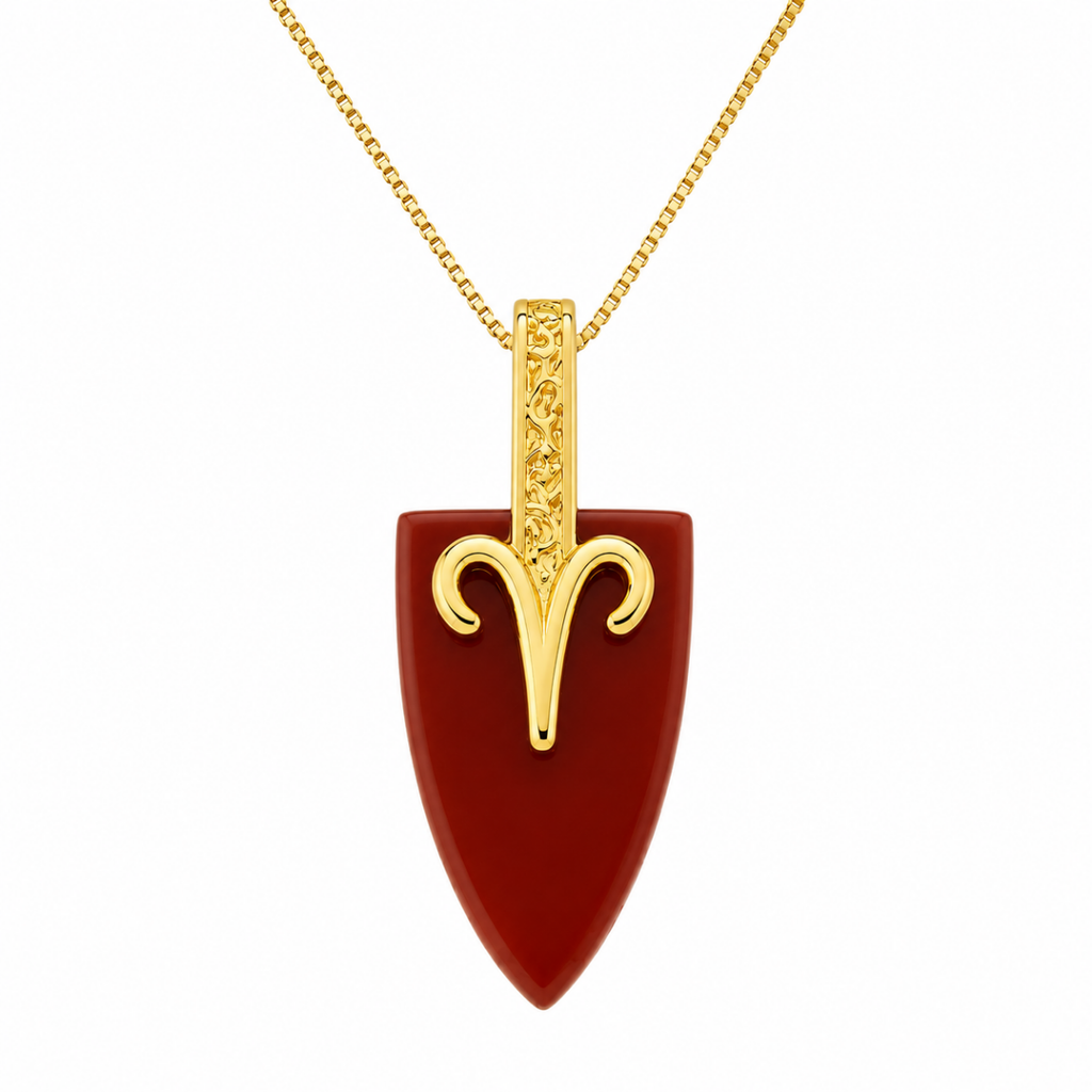 COLAR  ASTRA ZODIAC - BANHADO A OURO 18K