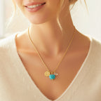 COLAR SWEET DROPS - BANHADO A OURO 18K