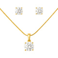 CONJUTO ENCANTO NATURAL - REVESTIDO A OURO 18K