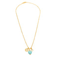 COLAR SWEET DROPS - BANHADO A OURO 18K