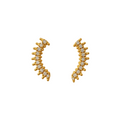 BRINCO GOTAS DE LUZ - REVESTIDO A OURO 18K