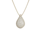 COLAR GOTA PRECIOSA - REVESTIDO A RÓDIO BRANCO