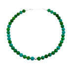 COLAR DE TURQUESA ZIAN - PRATA 925