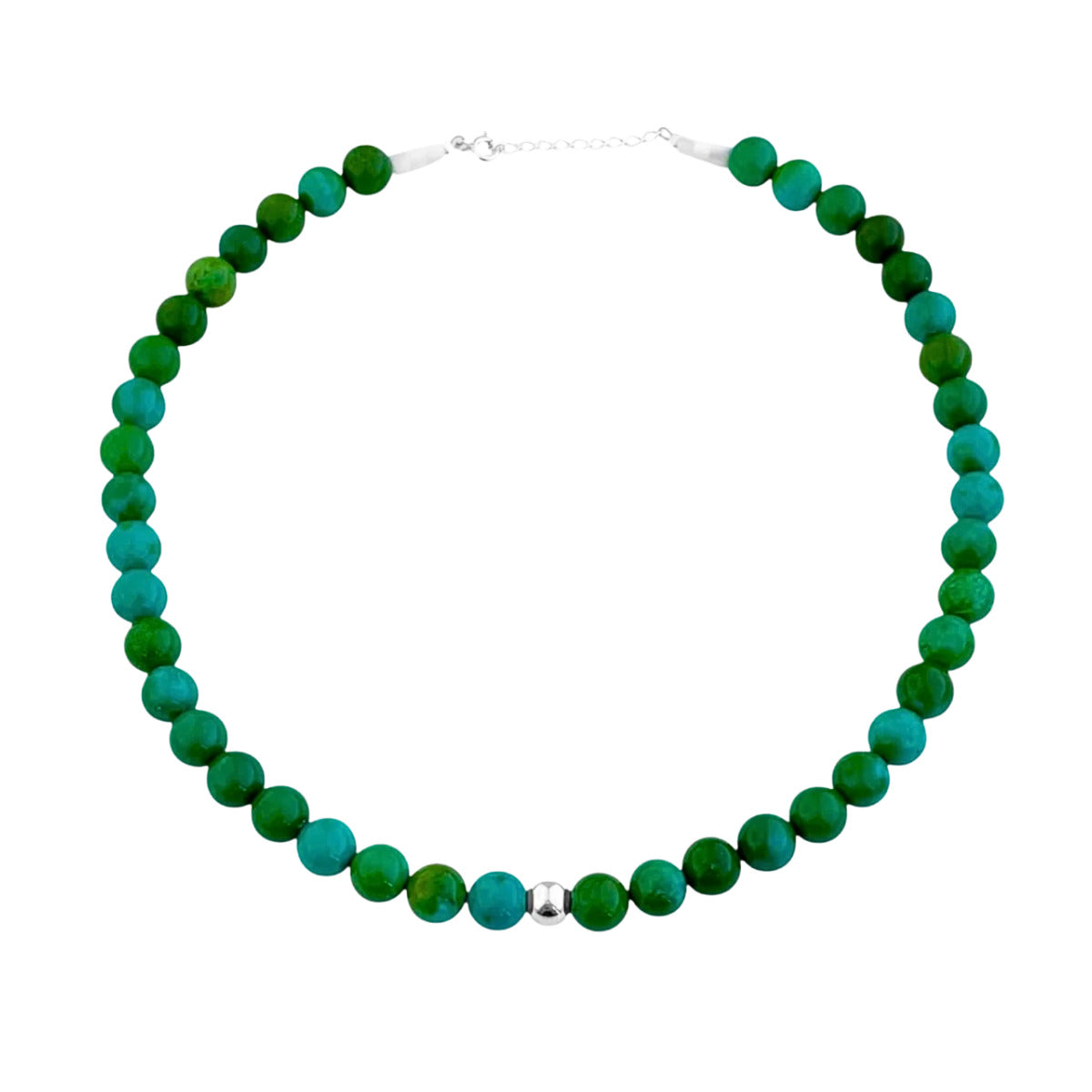 COLAR DE TURQUESA ZIAN - PRATA 925