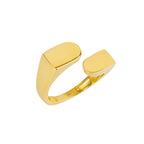 ANEL LIMITE - BANHADO A OURO 18K