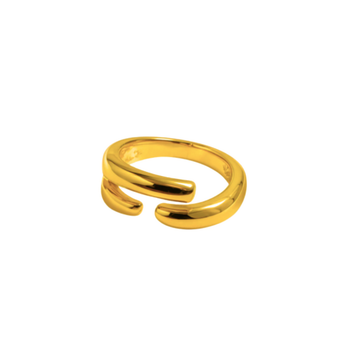 ANEL TOQUE DE PUREZA - REVESTIDO A OURO 18K
