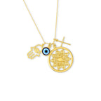 COLAR GUARDIÕES DE LUZ - BANHADO A OURO 18K
