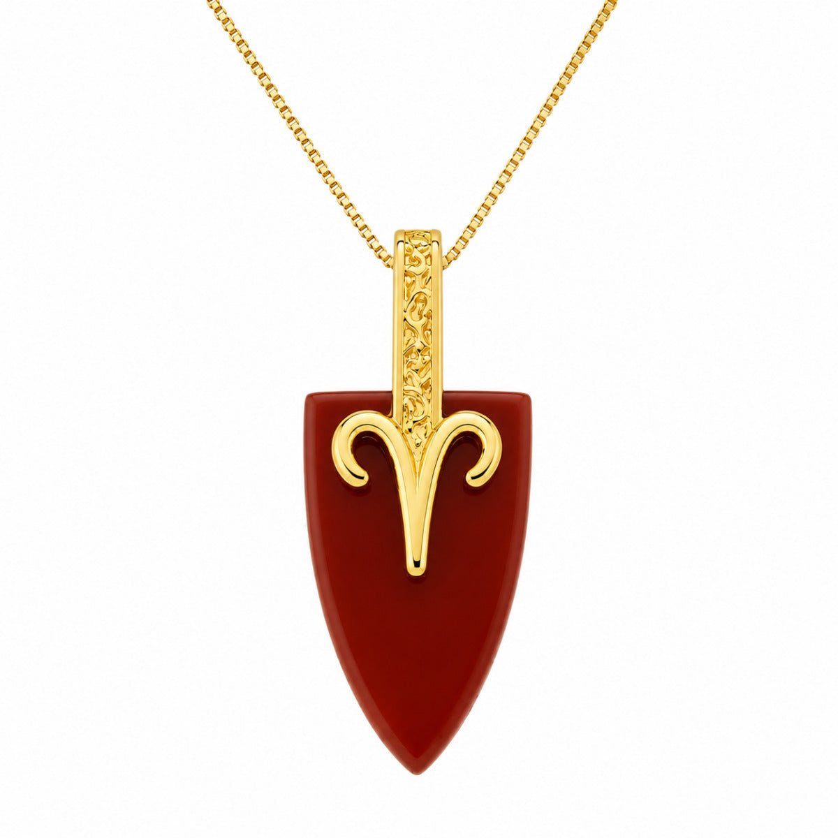 COLAR  ASTRA ZODIAC ÁRIES - BANHO OURO