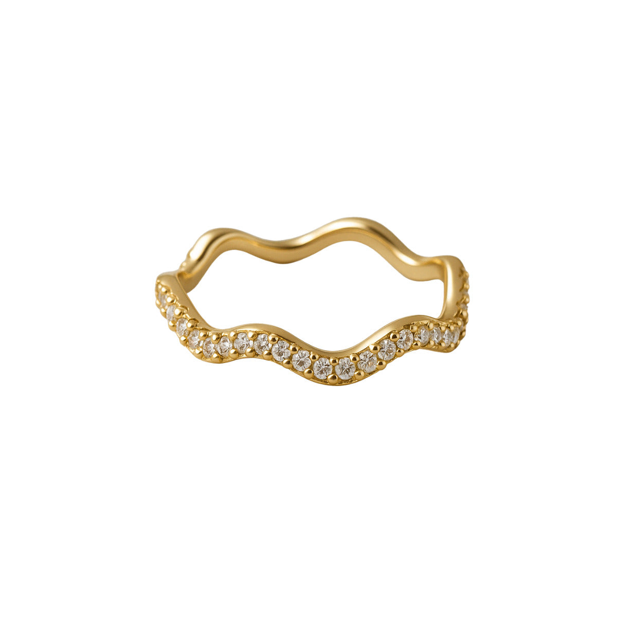 ANEL AURORA REAL - BANHO OURO