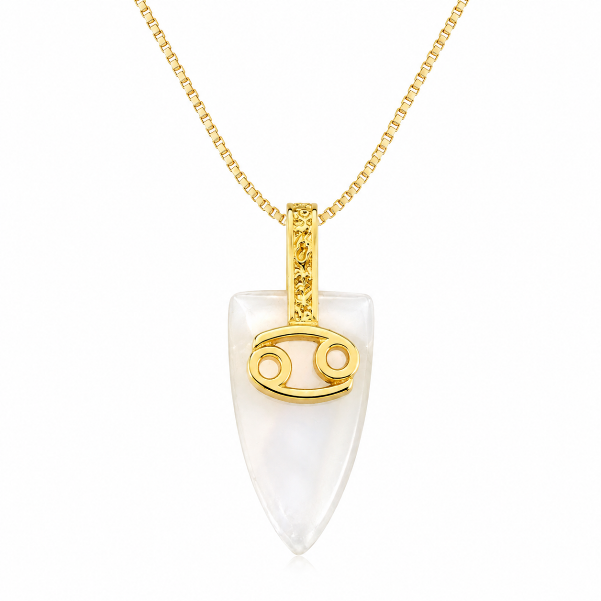COLAR  ASTRA ZODIAC - BANHADO A OURO 18K
