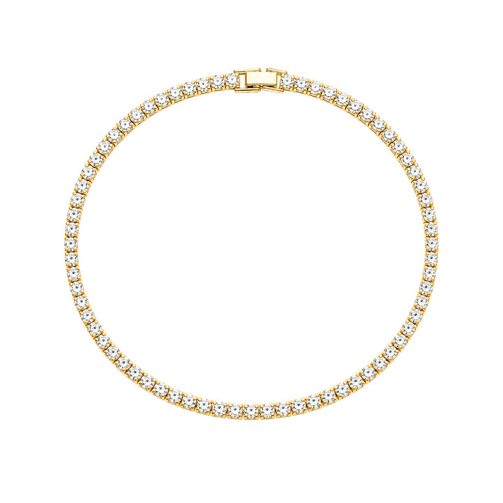 COLAR RIVIERA CATHERINE - BANHADO À OURO 18K