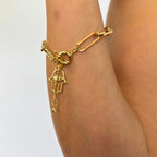 PULSEIRA ELO BOLD - BANAHDA A OURO 18K