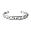 BRACELETE CONSTELAR - REVESTIDO A RÓDIO BRANCO