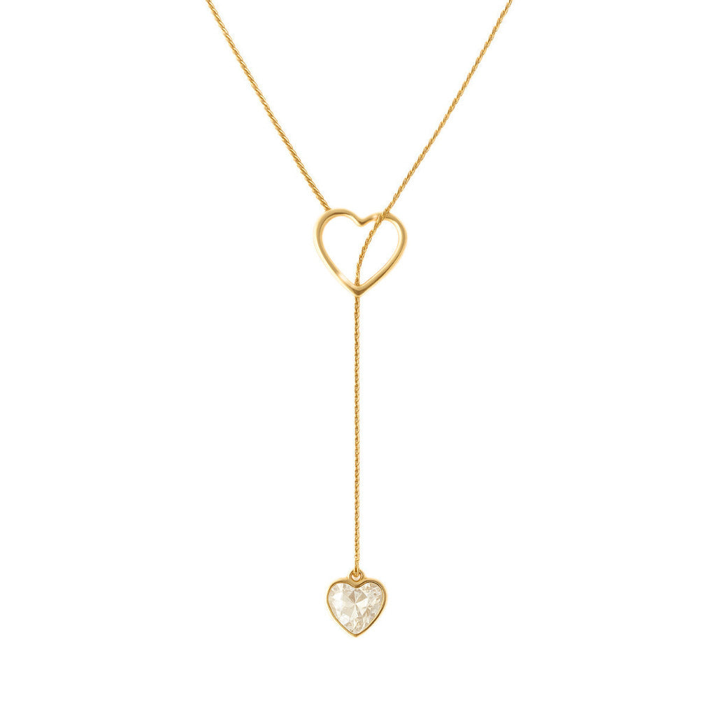 COLAR SUTIL AMOR - REVESTIDO A OURO 18K