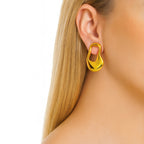 BRINCO ARO DE LUZ - REVESTIDO A OURO 18k