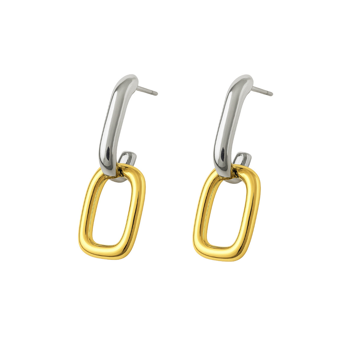 BRINCO DUAL ESSENCE - BANHADXO A RÓDIO E OURO 18K