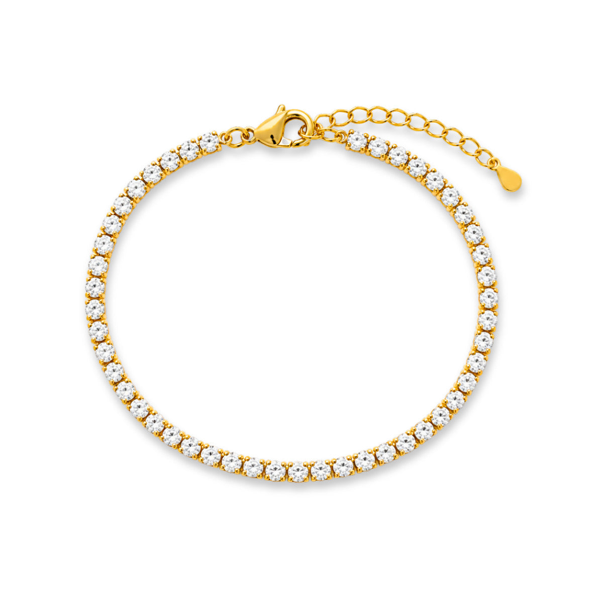 PULSEIRA RIVIERA CATHERINE - BANHADO À OURO 18K