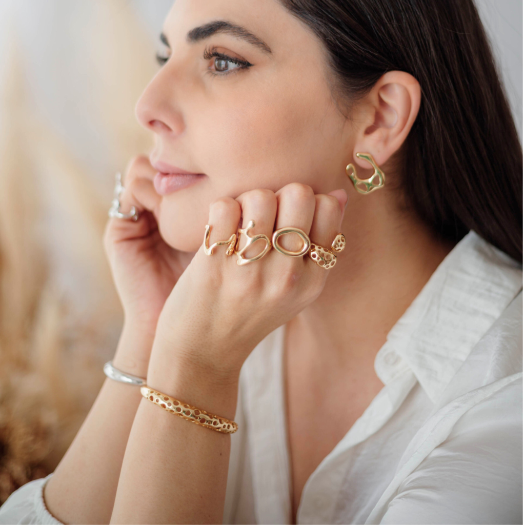 BRACELETE CONSTELAR - REVESTIDO A OURO 18K